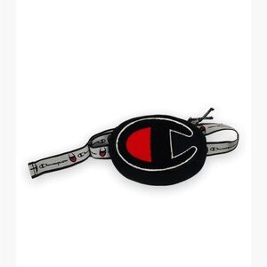 CHAMPION waist bag Logo Gray Sherpa-NWOT